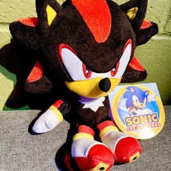 Sonic The Hedgehog  Shadow Plush Figure 