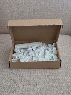 White Pudding Keycaps