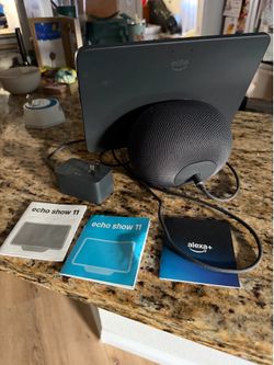 Echo Show 11 with Alexa, like new, won in raffle