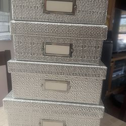 Decorator boxes set of 4-gift boxes