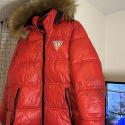 Mens BubbleCoat Guess
