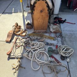 HR Leather Hand Made Saddle 