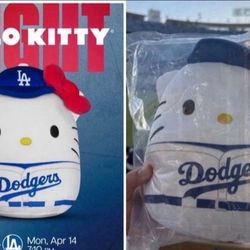 Dodgers Hello Kitty Squishmallow Plush SGA April 2025