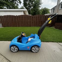 Blue Step 2 Push Car