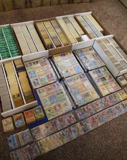 Donating Pokémon cards