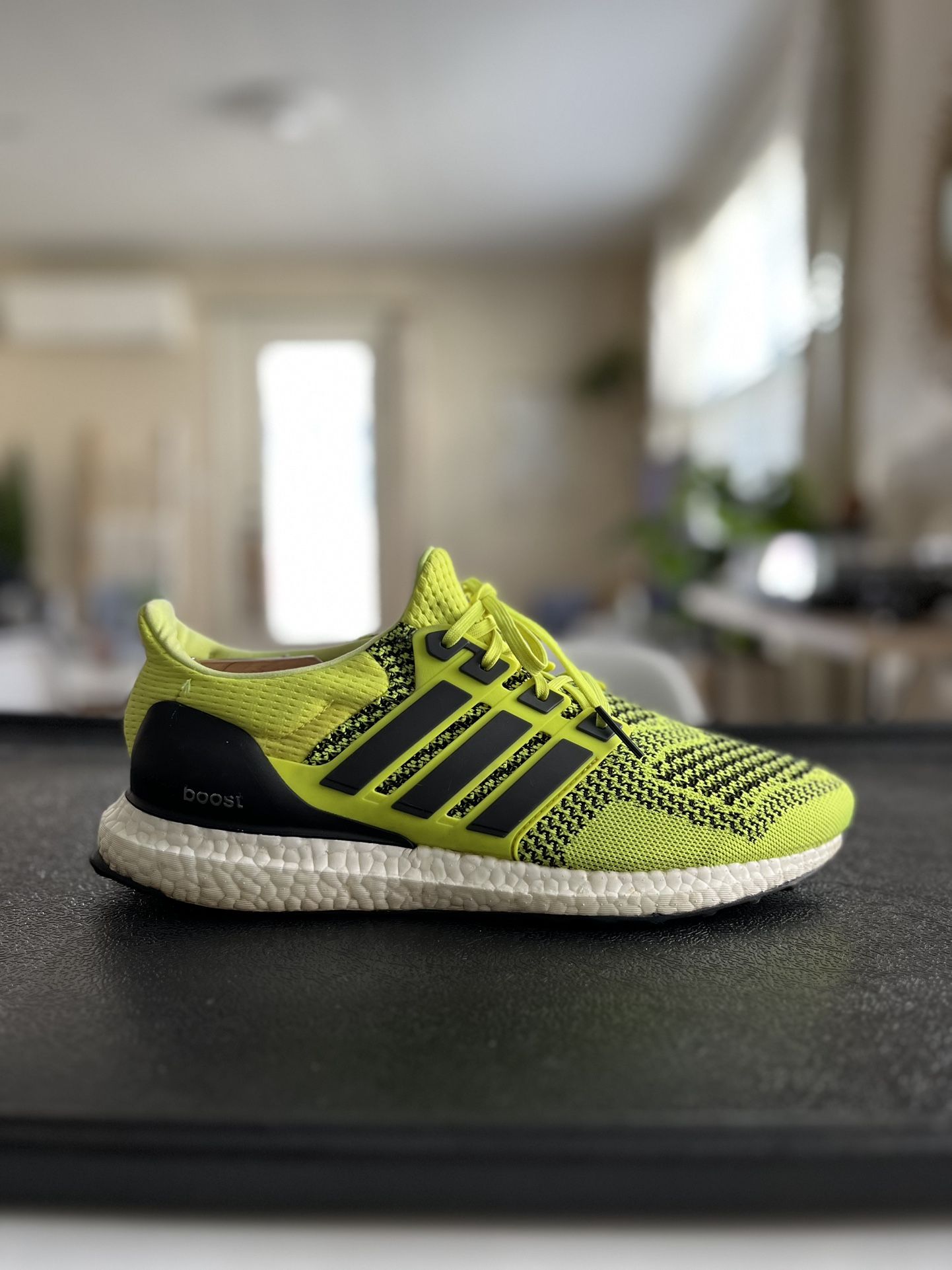 Size 10 - adidas UltraBoost 1.0 Retro Solar Yellow 2019