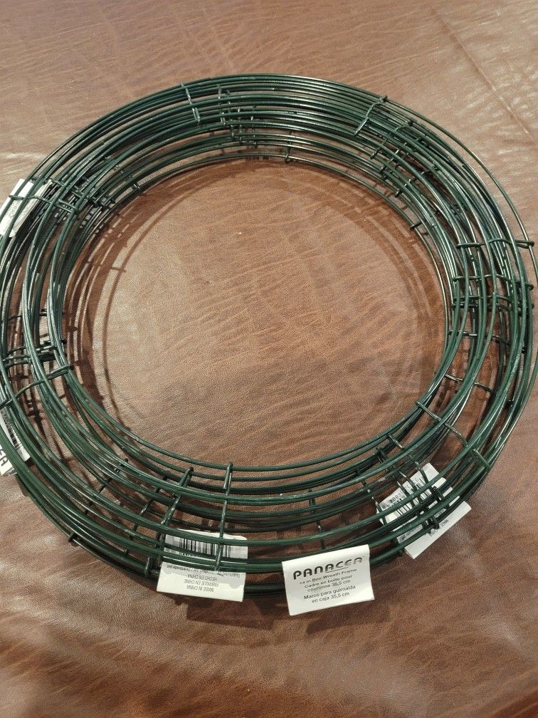 14" Panacea Wreath Rings.