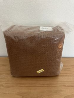 King Washed Waffle Weave Duvet Cover and Sham Set Camel - Threshold*™: Cotton, OEKO-TEX Certified, 3-Piece