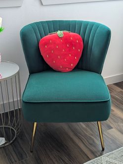 Quentin Velvet Accent Chair – Hunter Green | Karat Home (Target)
