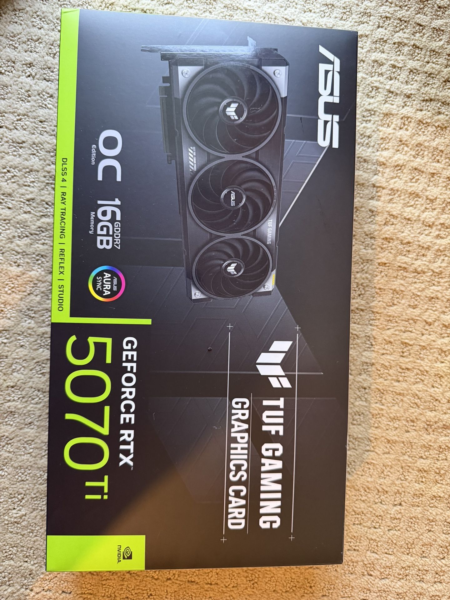 Asus RTX GeForce 5070 Ti  OC Graphics Card