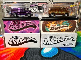 Hot wheels dodge tradesman