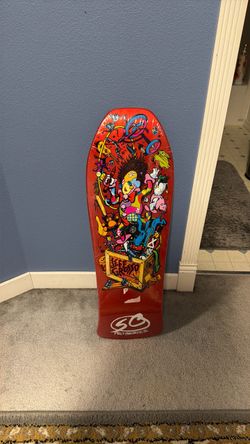 Santa Cruz skateboard Jeff Grosso Toy Box candy orange SEALED