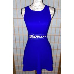 Women’s Royal Blue Flare dress, Bohemian Dresses 