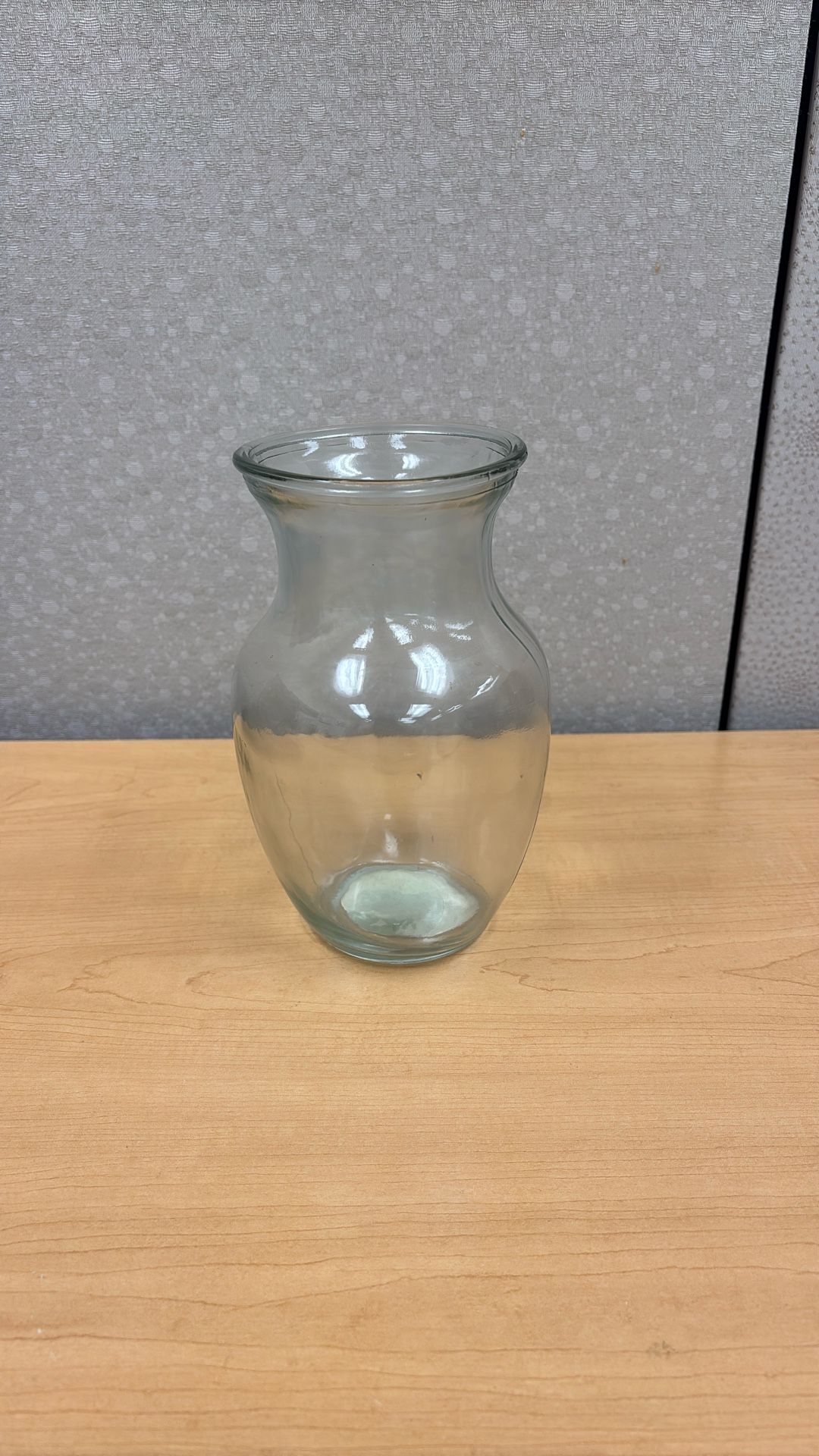 Medium Glass Flower Vase 