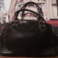 Cole Haan Black Leather Handbag