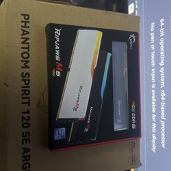 Ram sticks & argb cooler
