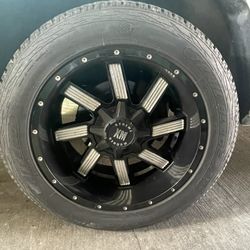 20” wheels and tires