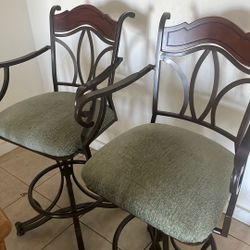 Two Counter Chairs Excellent Condition 