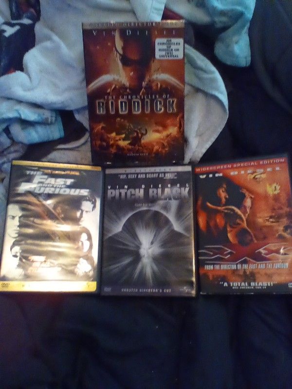 Vin Diesal DVDs