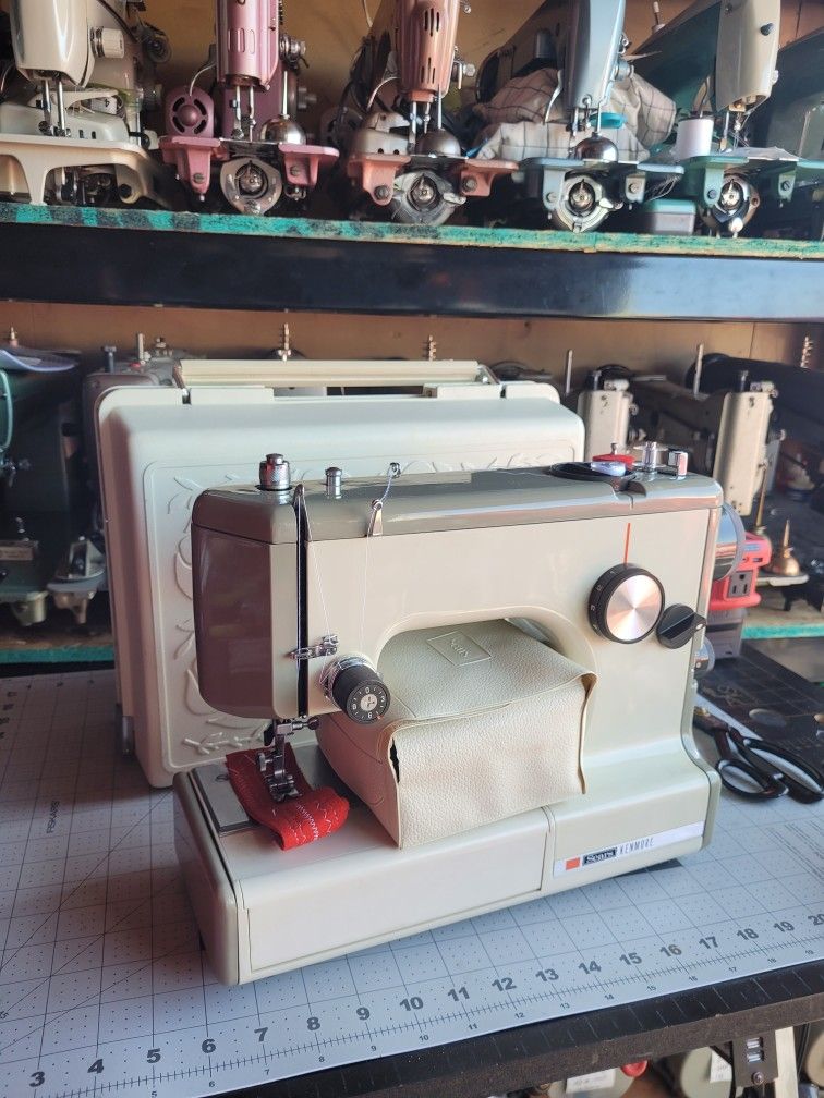Vintage Kenmore Sewing Machine "Kennie" 1970s
