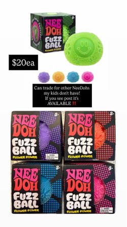 Authentic 🔥🔥NeeDoh FLOWER POWER Fuzz Balls🔥🔥‼️ If you see listing it's AVAILABLE ‼️👌Located by Pebble hills high👌