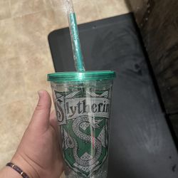 Slytherin Cup/Tumbler, Brand New