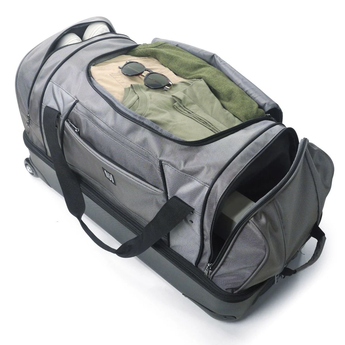 FUL Large Duffle Bag / Suitcase Size Workhorse With Extendable Handle