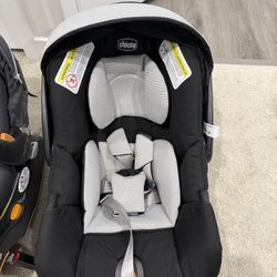 Gently Used Chicoo Infant Car Seat With Base