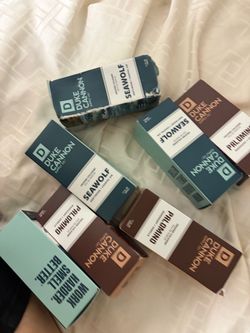 Colognes for sale, not open