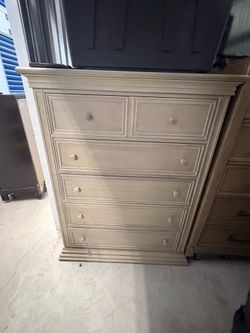 Gray dresser