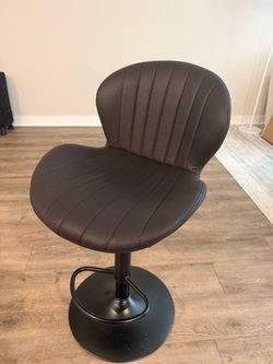 Adjustable Bar Stool with Back (3 Total)