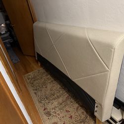 King Bed Frame with Head Board (platform)