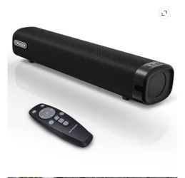 TOPVISION Sound Bar Model SS01 50W Bluetooth Speaker w Subwoofer Surround Sound