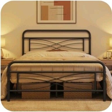 Queen Metal Bed Frame