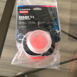 Brand New Supreme Hydrapak Water bottle 