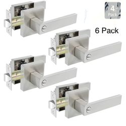 Passage Door Levers Handle Set Of 6