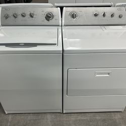 Commercial Quality Super Capacity Washer Dryer Set 