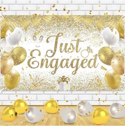 Just Engaged Banner