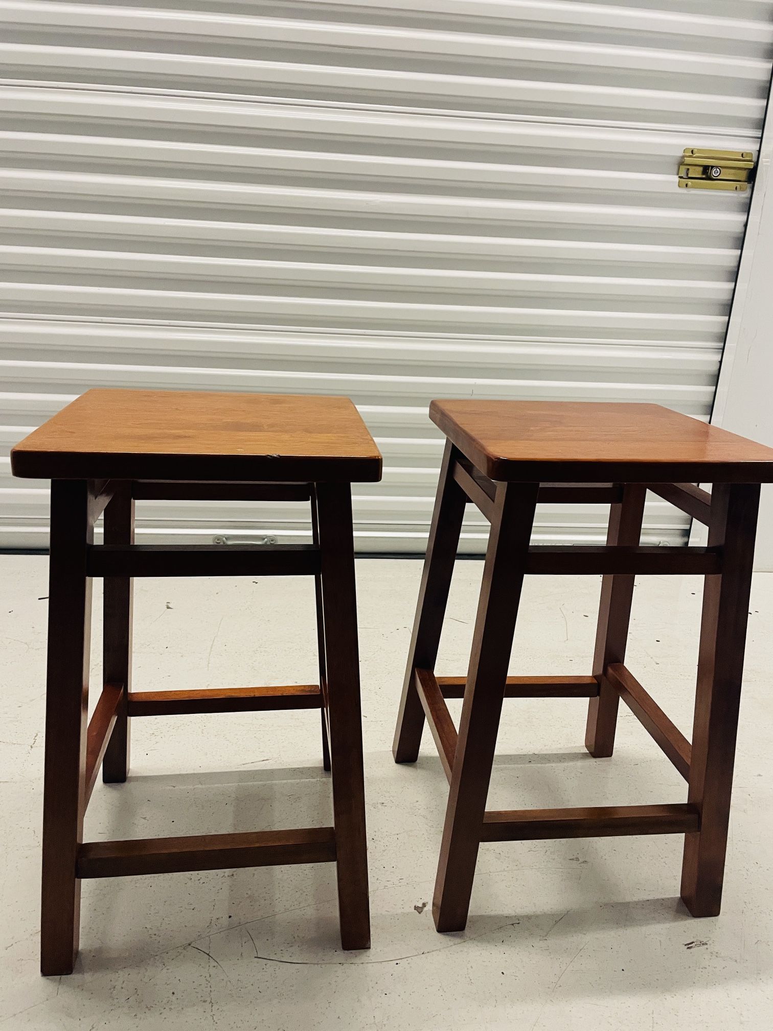 Wooden Bar Stools 24”