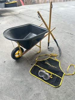 Children’s Stanley Jr. Kids Wheelbarrow Set