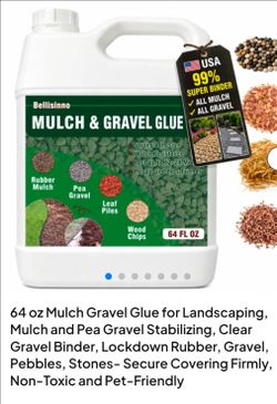 Mulch Gravel Glue for Landscaping