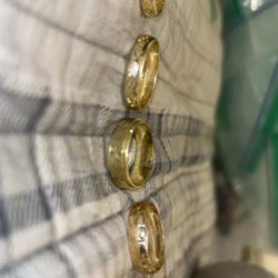 Gold Plated Ring Set