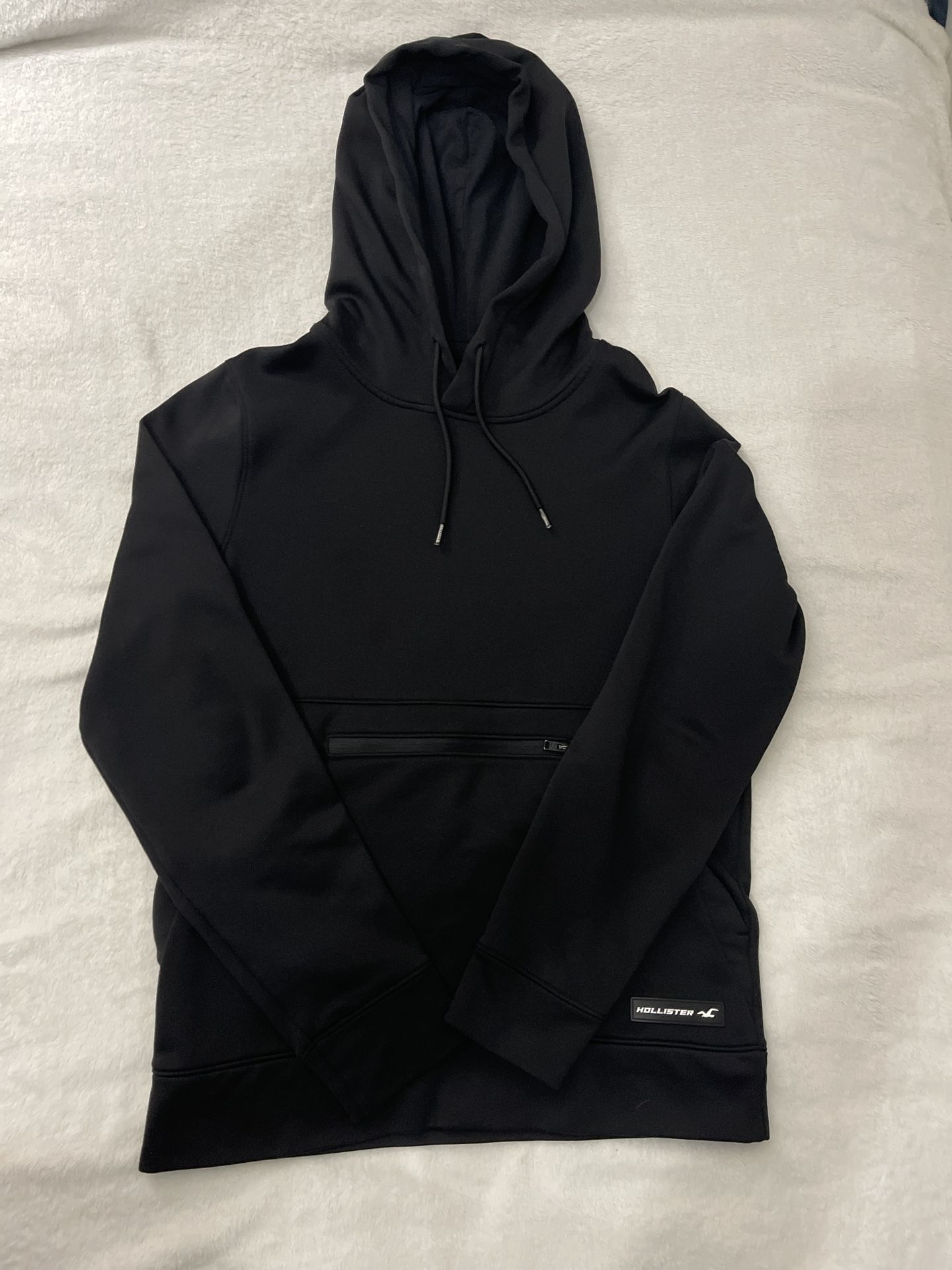 Hollister Hoodie, XS Extra Small Black 
