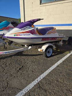 JET SKIS AND DOUBLE TRAILER FOR SALE!!!!