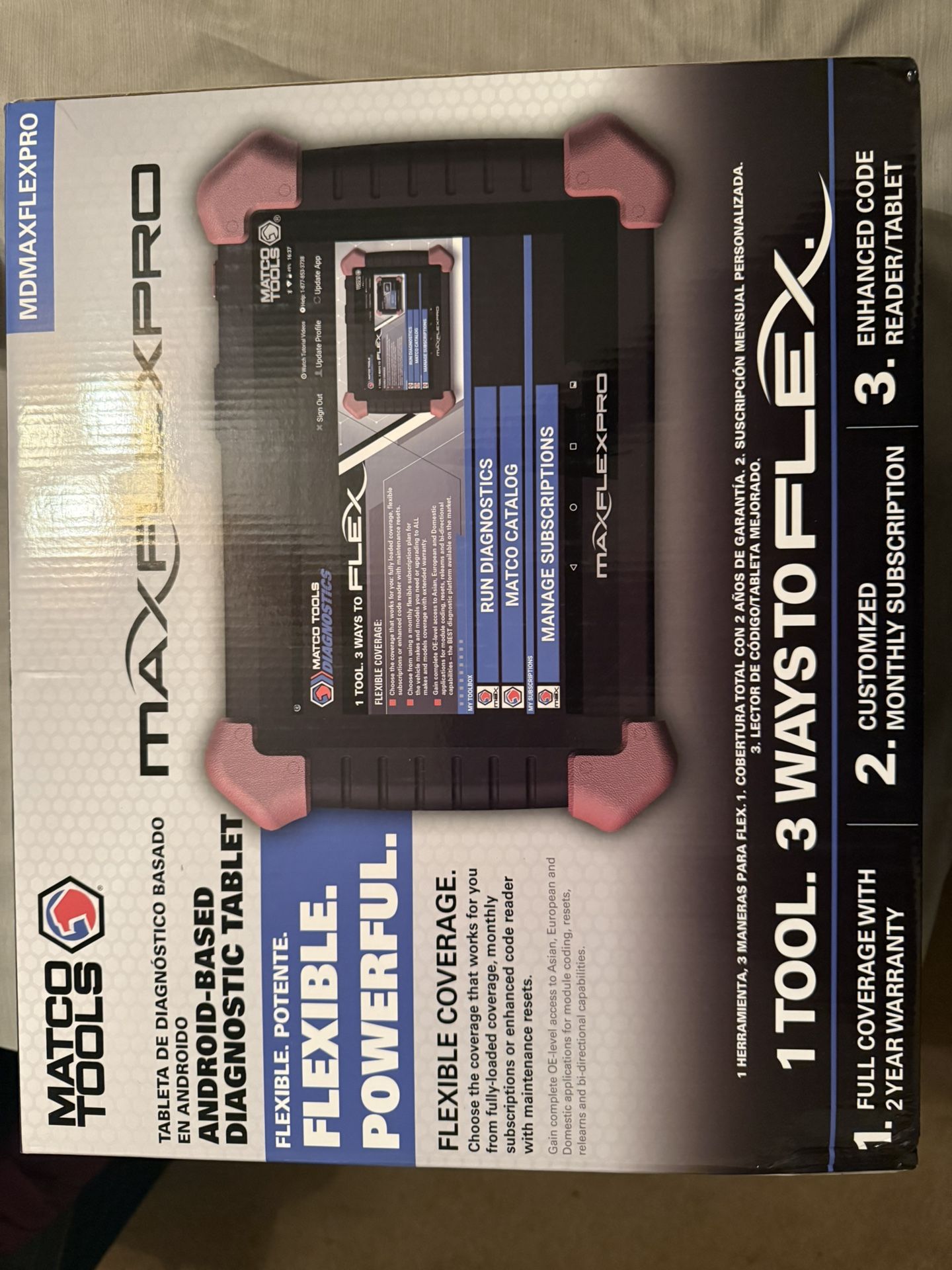 Maximus Flex Pro Scan Tool