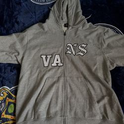 NEW GRAY VANS ZIPUP
