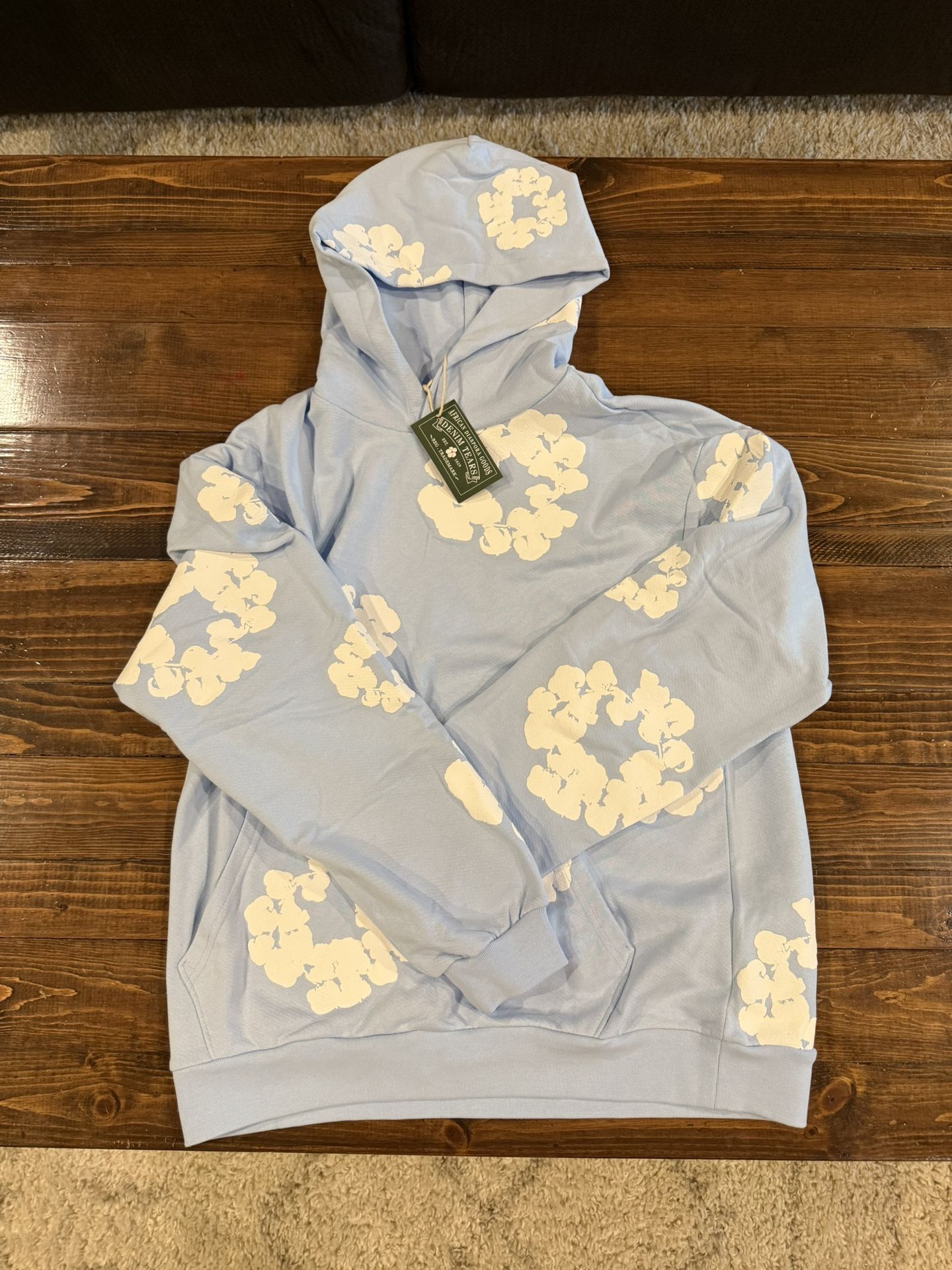 1:1 Denim Tear Hoodie Size M 75$