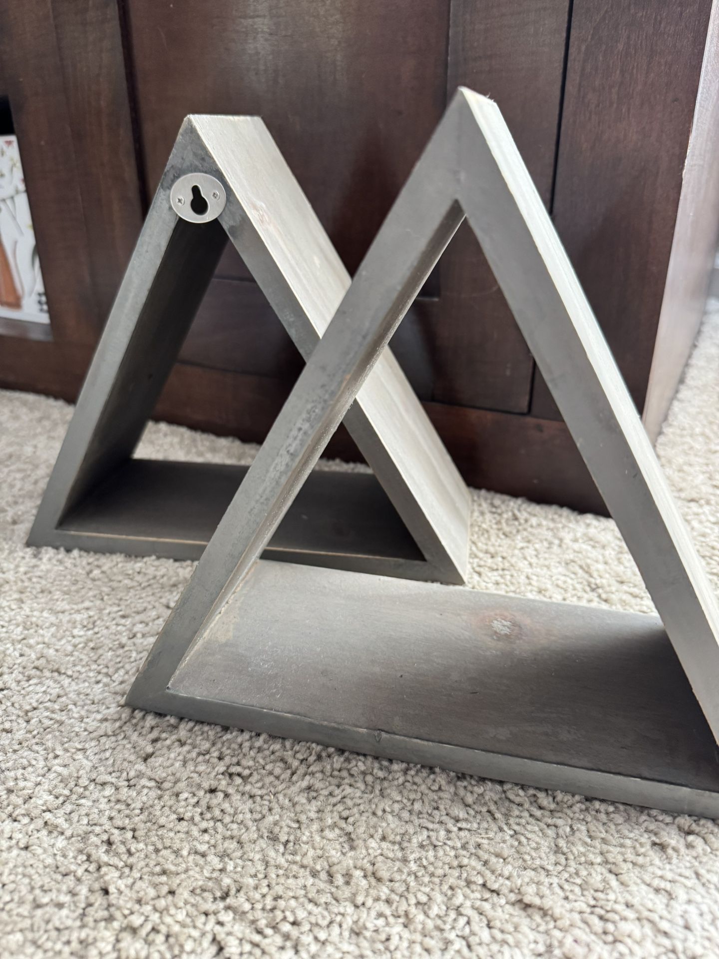 Triangle Wall Shelves