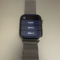 Apple Watch Series 7 45mm With Metallic Band