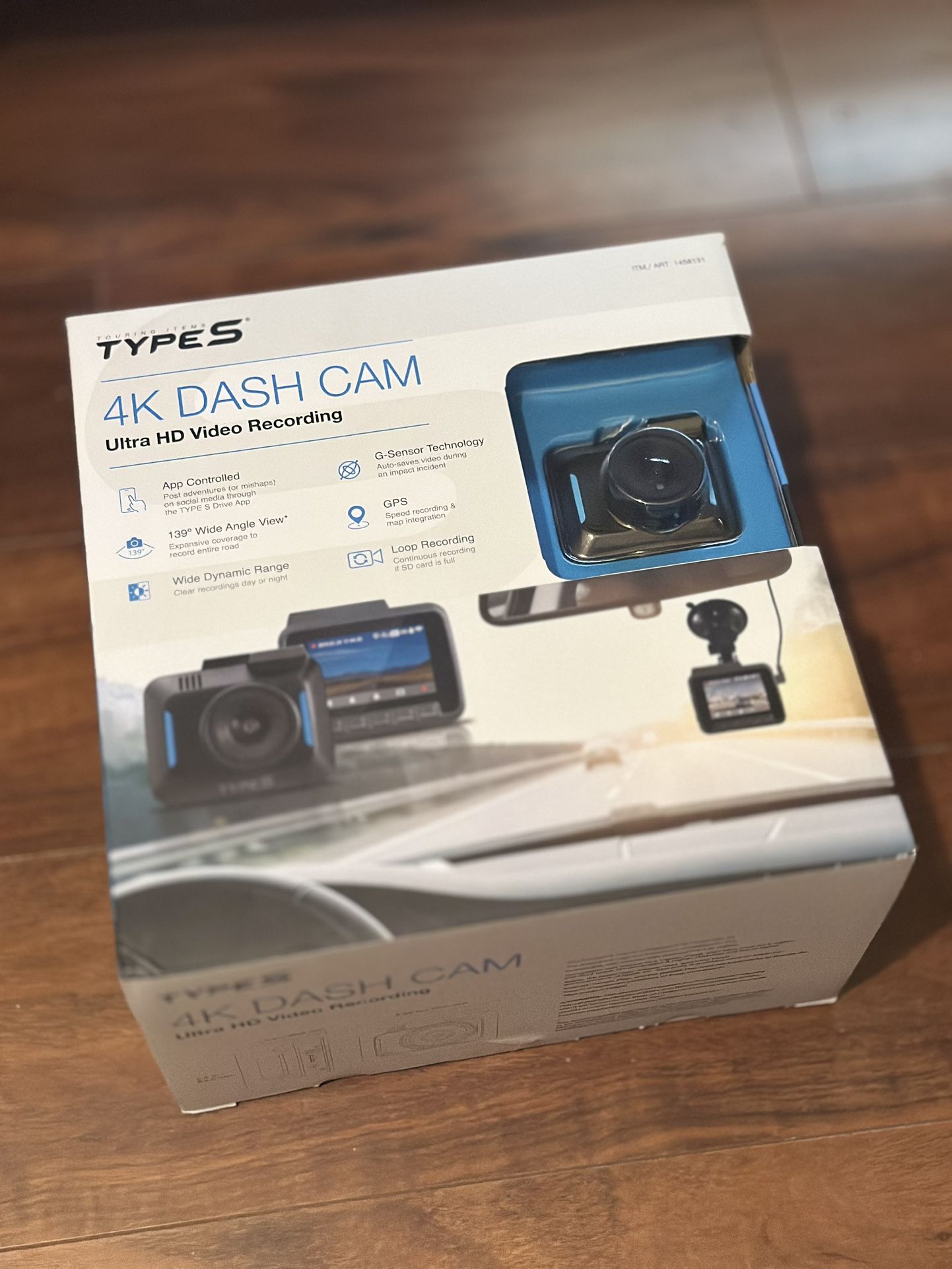 Brand New TYPE S TOURING ITEMS S400 Smart LCD Screen 4K Dash cam